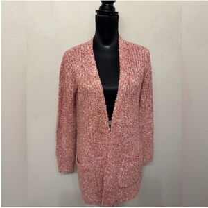 NWOT BB Dakota by Steve Madden Women’s Knit Soft Marled Pink Women's Cardigan S